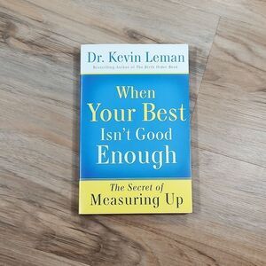 ☔️🔺️NWOT When Your Best Isn't Good Enough; The Secret of Measuring Up Book
